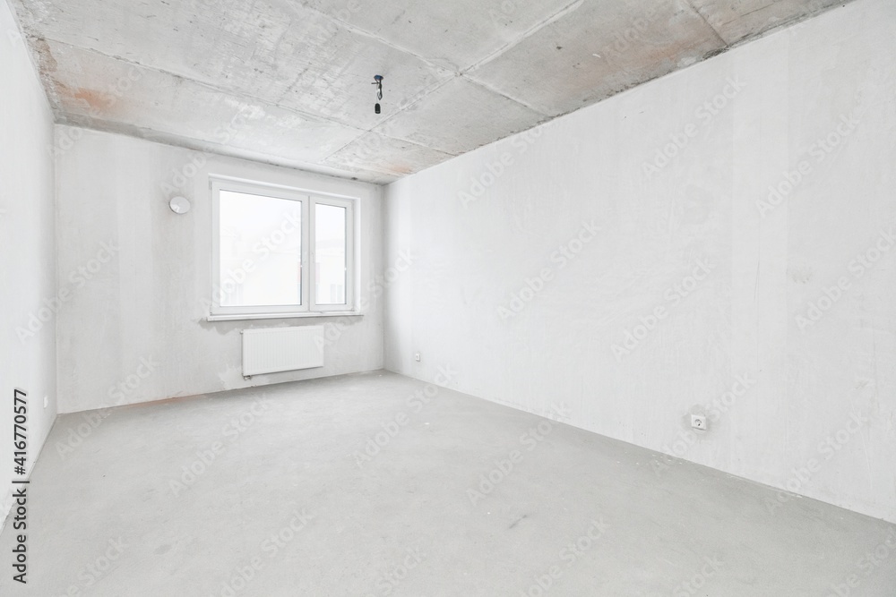Obraz premium new apartment without finishing
