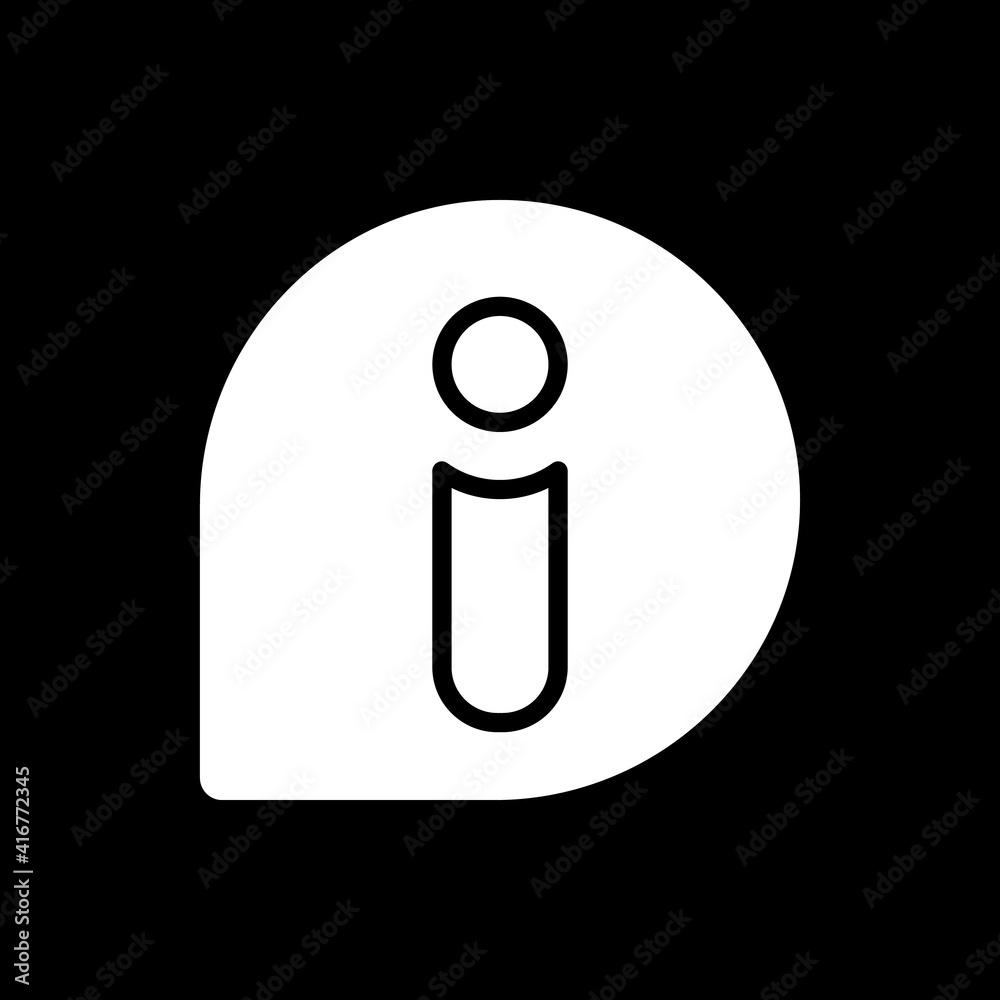 News app dark mode glyph icon. Info desk sign, online help. Internet information. User support. Smartphone UI button. White silhouette symbol on black space. Vector isolated illustration News app dark mode glyph icon. Info desk sign, online help. Internet information. User support. Smartphone UI button. White silhouette symbol on black space. Vector isolated illustration