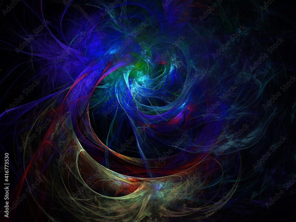 Obraz premium Imaginatory fractal background Image