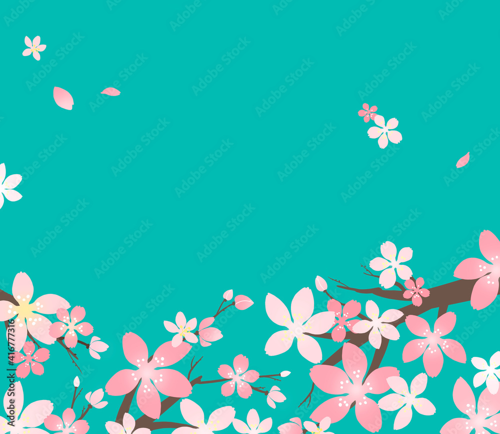 spring background with cherryblossom