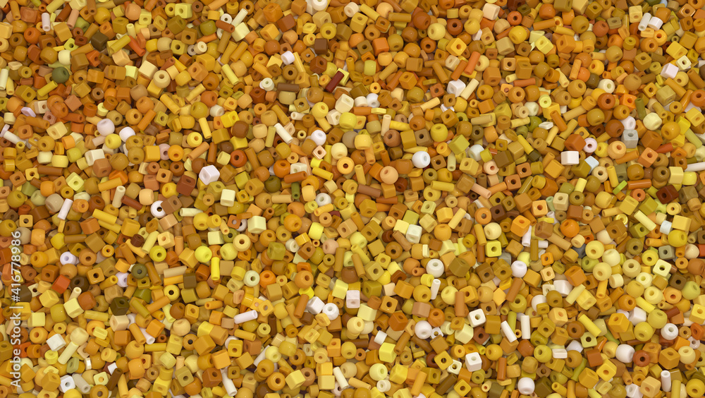 Abstract multicolored background with thousands of beautiful beads Abstract multicolored background with thousands of beautiful beads