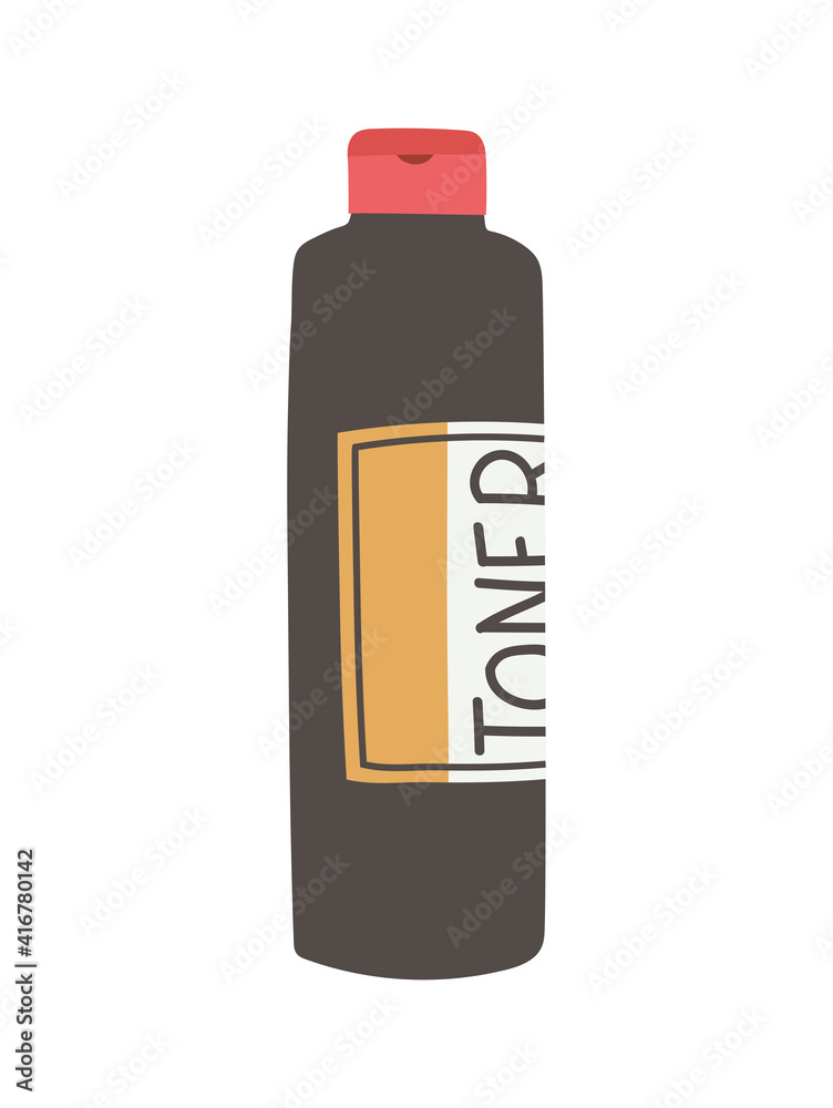 facial tonic on a white background facial tonic on a white background