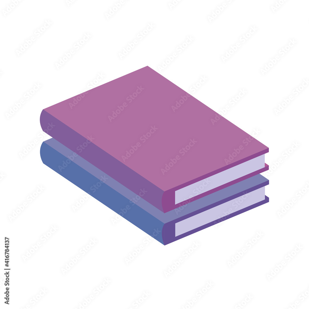 office archive books isometric icon vector illustration design office archive books isometric icon vector illustration design