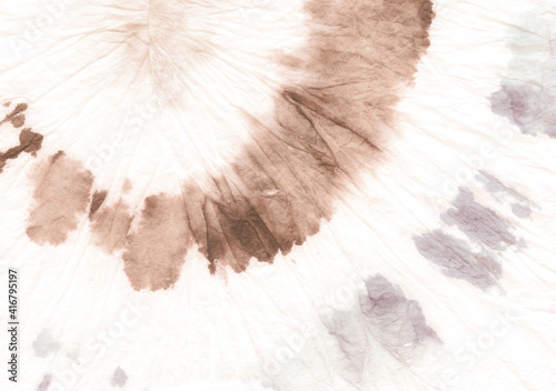  Gray Tie Dye Wash. Ink Stripe Fun Pattern.