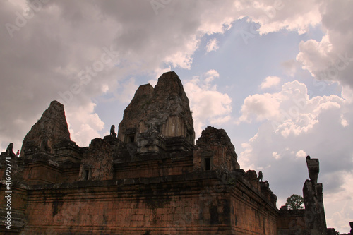 View of the East Mebon Temple, Cambodia