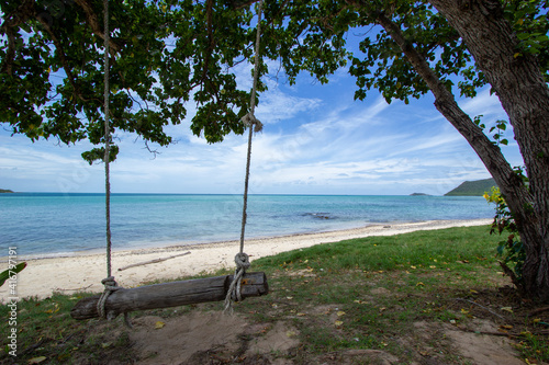 tropical paradise beach , Koh Samae San, Sattahip, Chonburi, Thailand