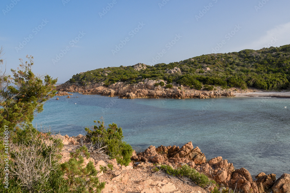 Obraz premium is a coastal area and tourist destination in northern Sardinia, Italy,