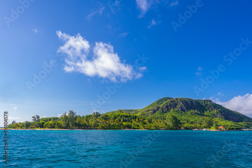 Sainte Anne Island is the largest of eight islands in Ste Anne Marine National Park of the Seychelles. These islands are part of the Mont Fleuri District of the Seychelles.