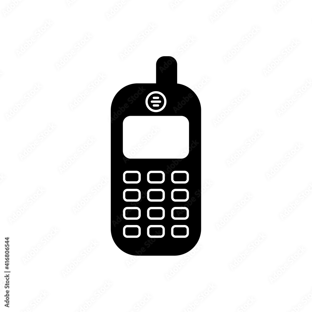 cellphone icon, gadget symbol, smartphone icon in trendy flat style cellphone icon, gadget symbol, smartphone icon in trendy flat style