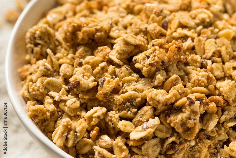 Organic Healthy Granola Breakfast Cereal Organic Healthy Granola Breakfast Cereal