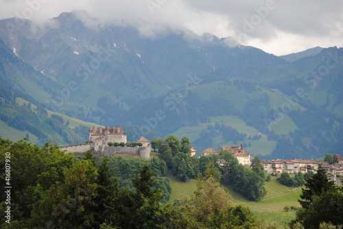 Château de Gruyère, Fribourg, Suisse, Europe