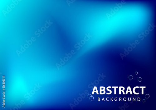 Fototapeta Naklejka Na Ścianę i Meble -  The gradation abstract background with blue color
