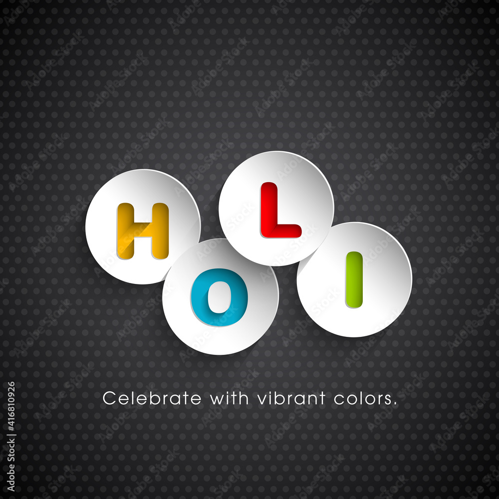 Illustration of Holi Festival with colorful intricate calligraphy vector. Illustration of Holi Festival with colorful intricate calligraphy vector.
