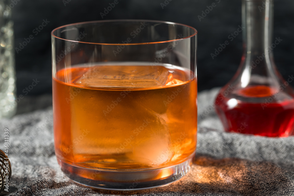 Boozy Puerto Rican Sazerac Cocktail Boozy Puerto Rican Sazerac Cocktail