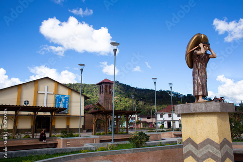 Villa Rica Main Square - Plaza de Armas de Villa Rica Oxapampa photo