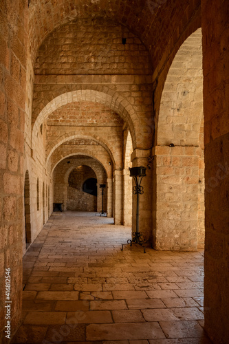 arches of the castle