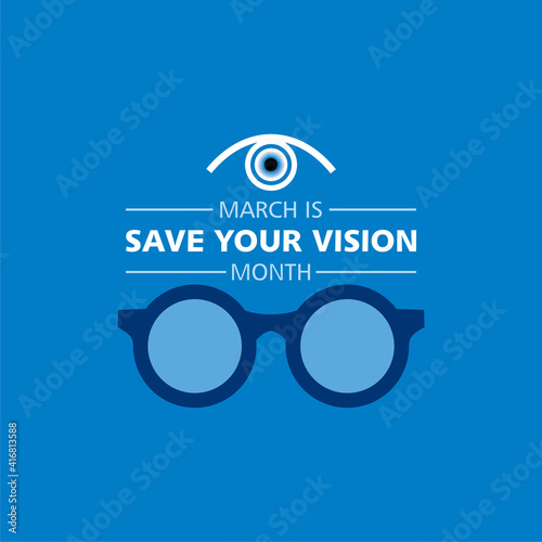 Save your vision month observed in month of March