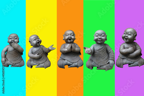 laughing buddha for good luck © Elena