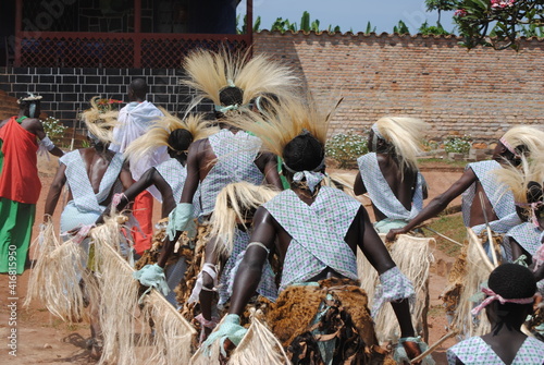 Danse traditionnelle et tambours au Burundi en Afrique