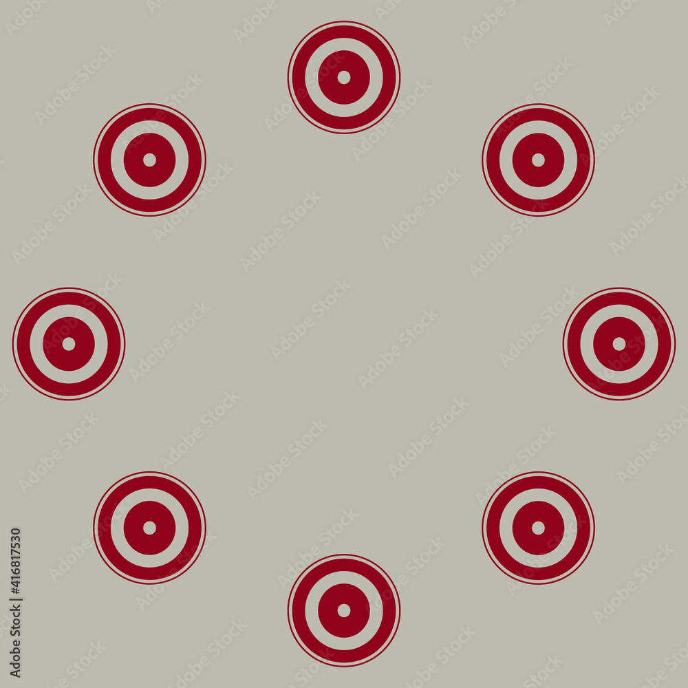 Circus Circles Pattern. Revolver circles pattern. Vector balls. Circus Circles Pattern. Revolver circles pattern. Vector balls.