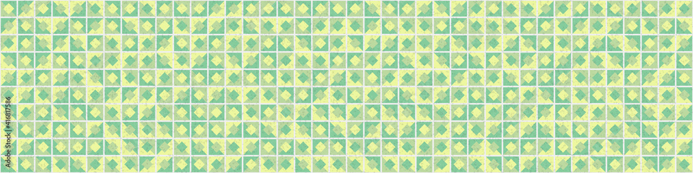 Fototapeta premium Abstract Geometric Pattern generative computational art illustration
