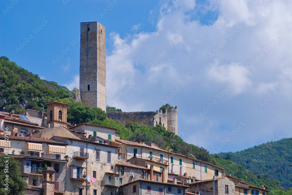 Old Medieval Castle in Italy