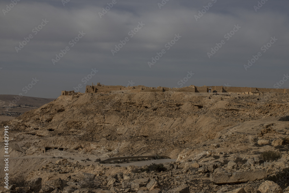 Avdat is a site of a ruined Nabataean city