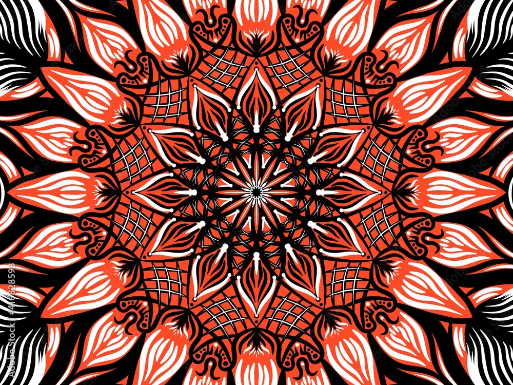 Mandala. Digital art illustration Mandala. Digital art illustration