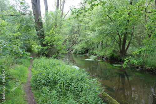 River landscapes in northern Germany   Flusslandschaften in Norddeutschland