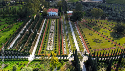 Mansion of Bahjí (Baha'i Holy Place) and the Shrine of Bahá'u'lláh