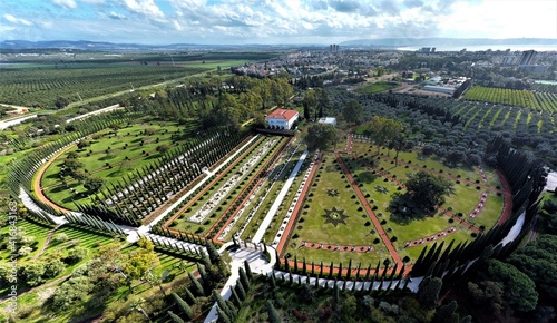 Mansion of Bahjí (Baha'i Holy Place) and the Shrine of Bahá'u'lláh photo