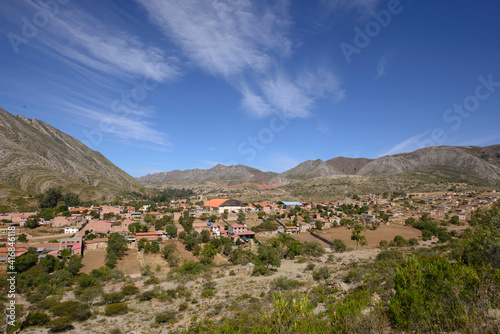 Scenic view of Torotoro town and national park  Bolivia