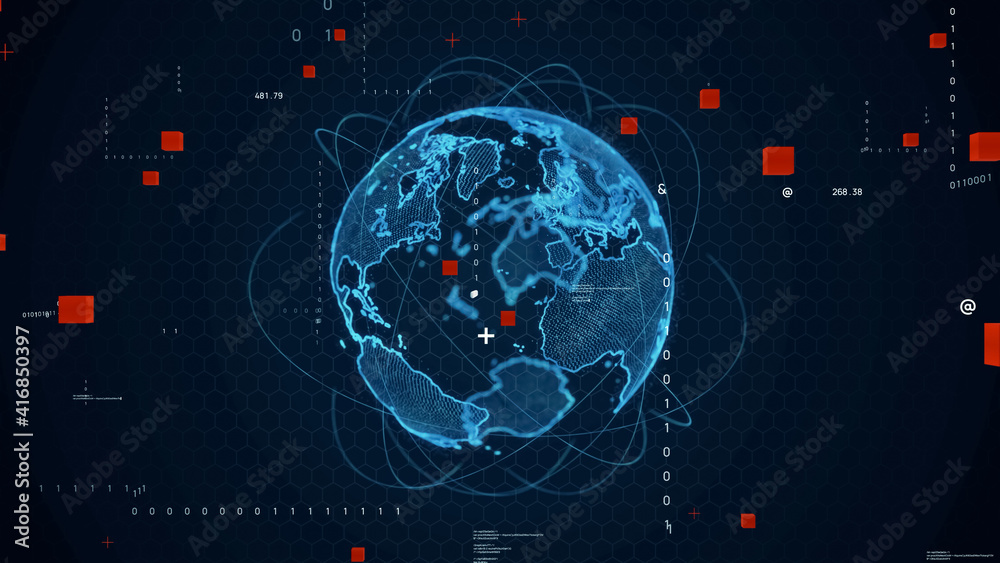 Obraz premium グローバルネットワーク