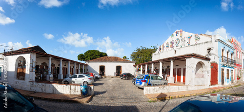 Quadro em tela Mercado Eufrásio Barbosa - Olinda, Brasil.