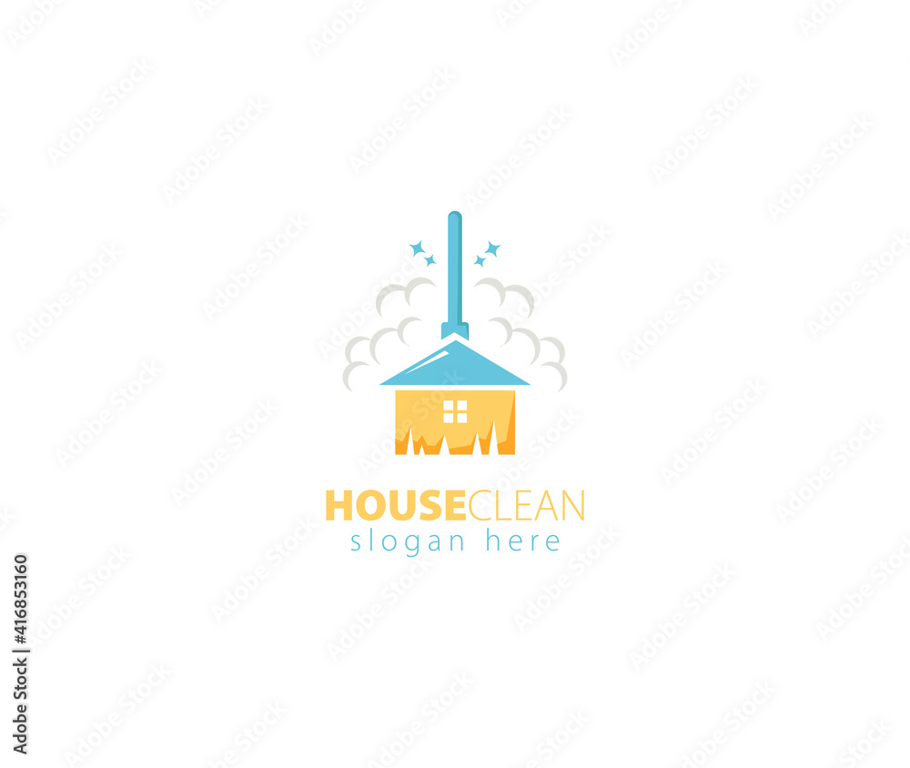 Clean House logo design Clean House logo design