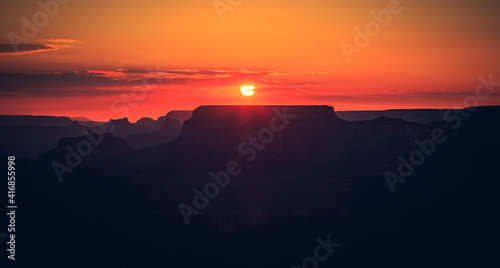 Sunset at Desert View, Grand Canyon National Park, Arizona