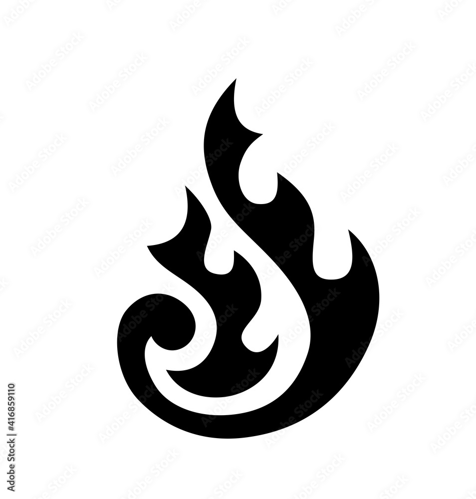 Black and White Classic Tribal Abstract Tattoo Heart Black and White Classic Tribal Abstract Tattoo Heart
