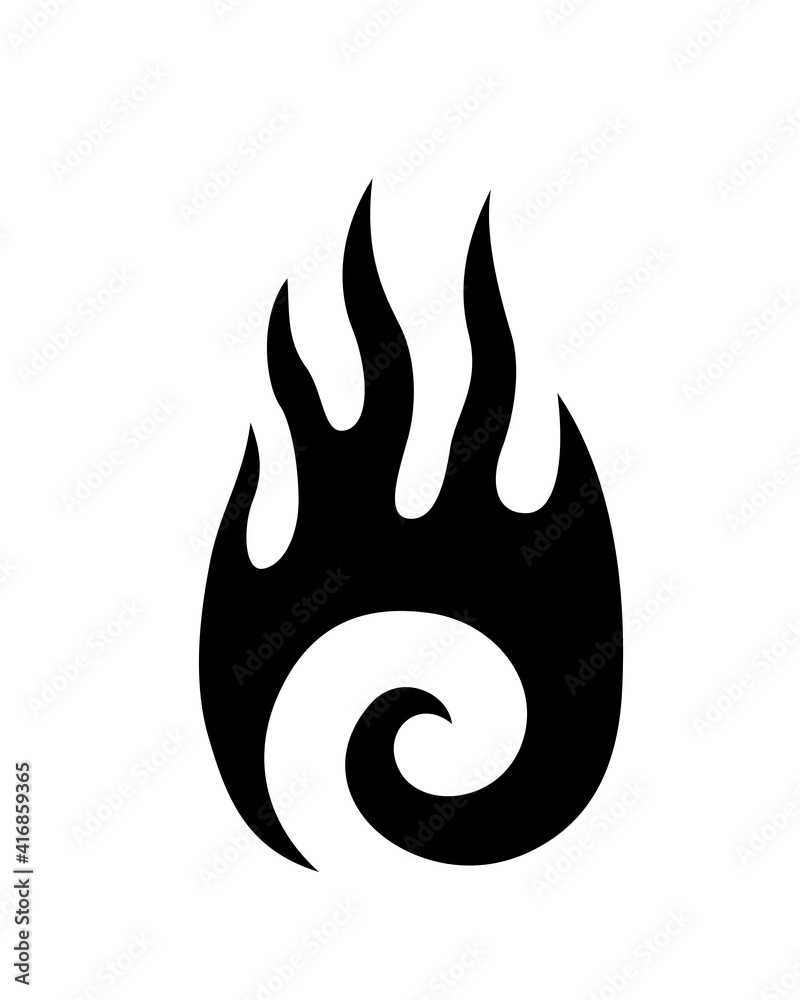 Black and White Classic Tribal Abstract Tattoo Heart Black and White Classic Tribal Abstract Tattoo Heart