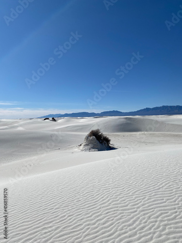 white sand landscape