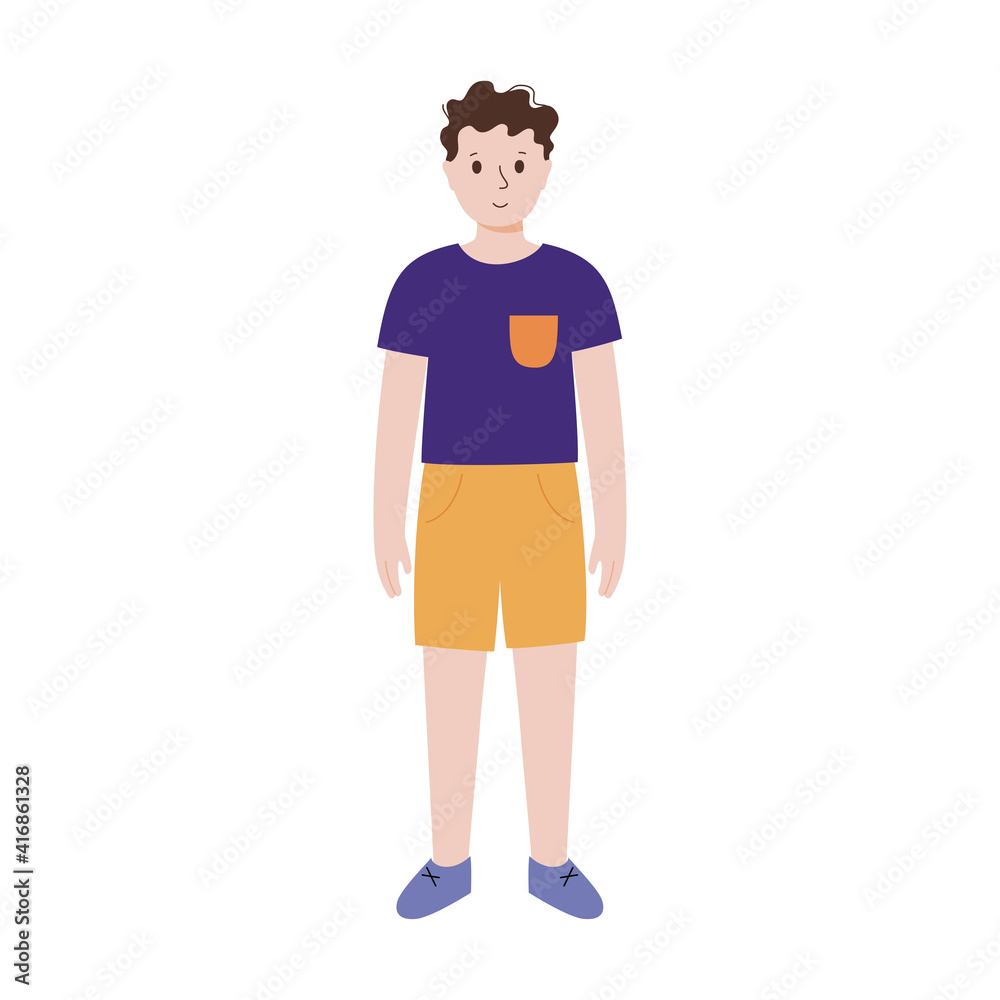 Fototapeta premium Slim fit boy