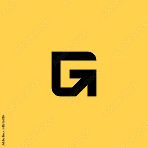 G for technology logo