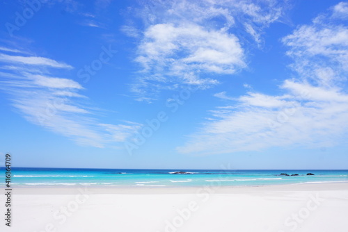 青いビーチ