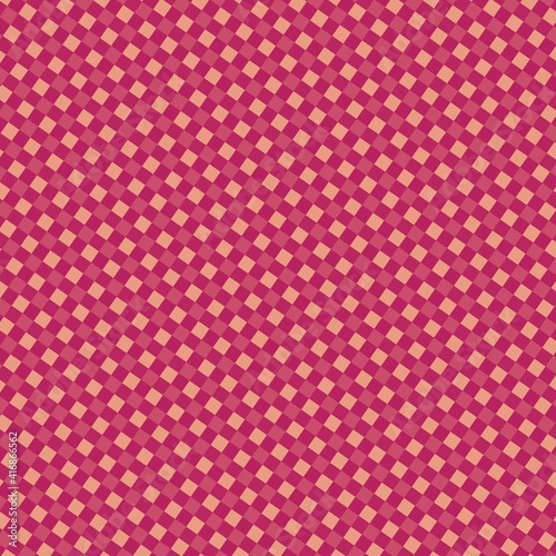 Beautiful abstract small squares texture background wallpaper. ideal for backgrounds and textures, websites, overlays, posters, flyers, printing etc. colors pink and orange.