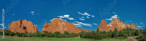 Garden of the Gods Panorama