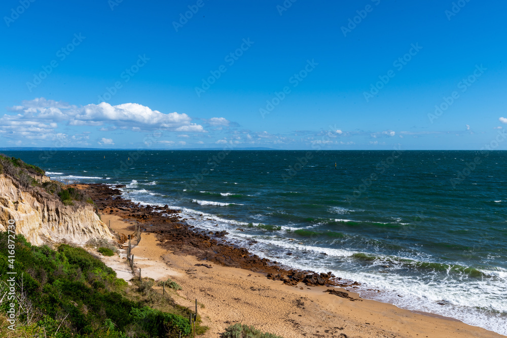 Beach Sea and Sky