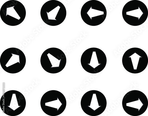 Vector Arrow Series: Up, Down, Left, Right