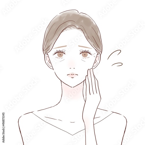 スキンケア　女性　小じわ