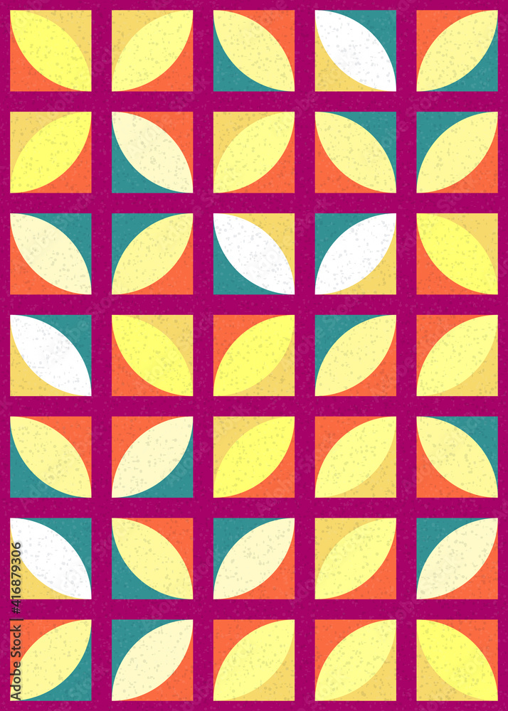 Abstract Geometric Pattern generative computational art illustration Abstract Geometric Pattern generative computational art illustration