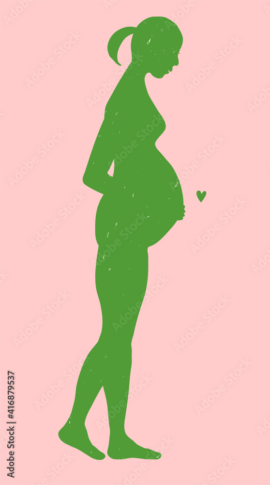 ポニーテールの妊婦のヌードシルエット・緑・手描きテクスチャ・自然な立ちポーズ
silhouette of a pregnant woman with pony-tail, nude, green texture, posing, standing naturally. ポニーテールの妊婦のヌードシルエット・緑・手描きテクスチャ・自然な立ちポーズ
silhouette of a pregnant woman with pony-tail, nude, green texture, posing, standing naturally.