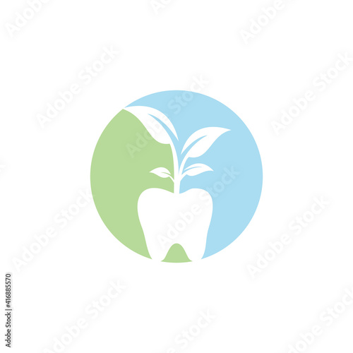 Dental tree vector logo design template. Dental tree vector logo template. © irfanKhan